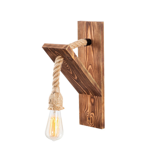 Opviq FirGlow Rustic Wall Lamp | Opviq