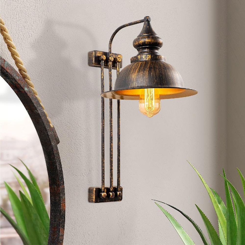 opviq GlamAura Vintage Glow Wall Lamp | Opviq