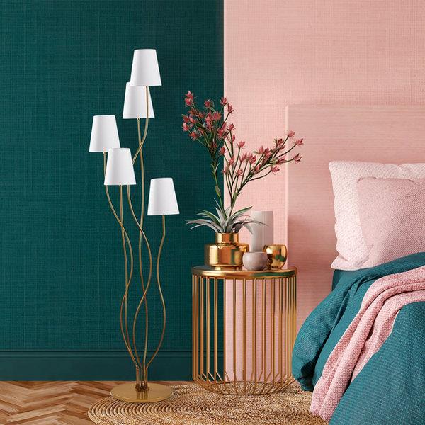 Opviq Glamora MetalGlow Floor Lamp | Opviq