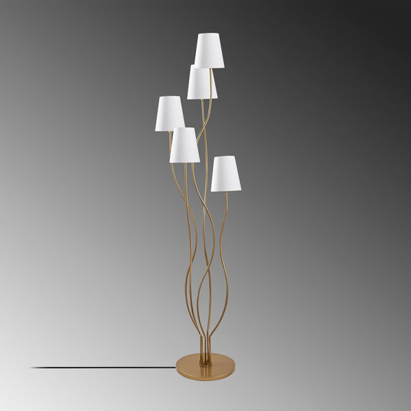 Opviq Glamora MetalGlow Floor Lamp | Opviq