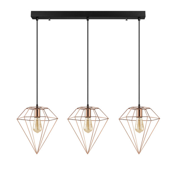 Opviq GlimmerForge Copper Chandelier | Opviq