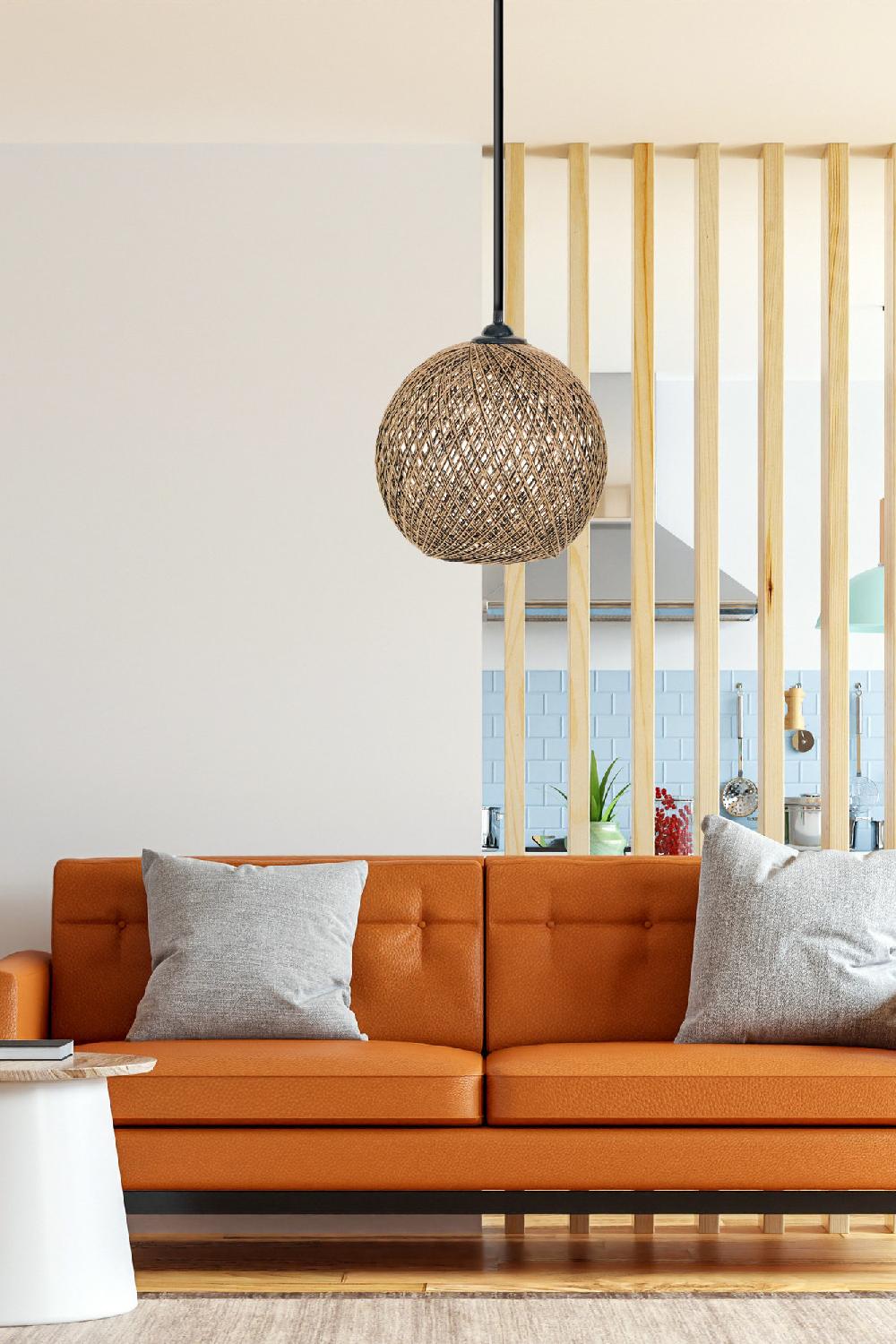 opviq JuteLuxe: Boho-Chic Chandelier Delight | Opviq