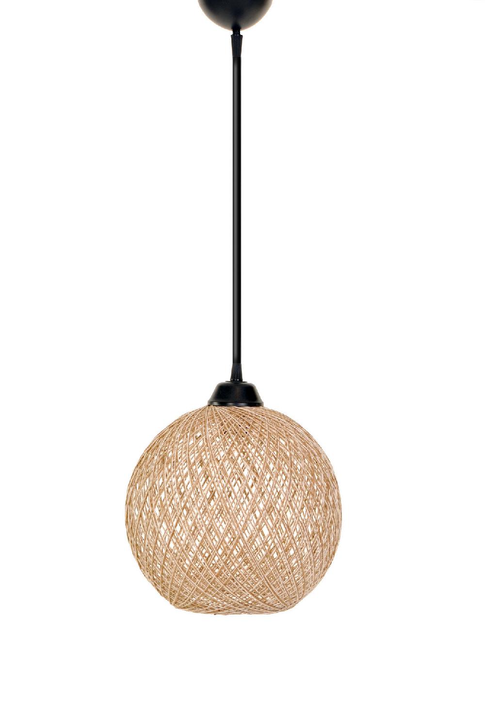 Opviq JuteLuxe Boho Glow Chandelier | Opviq