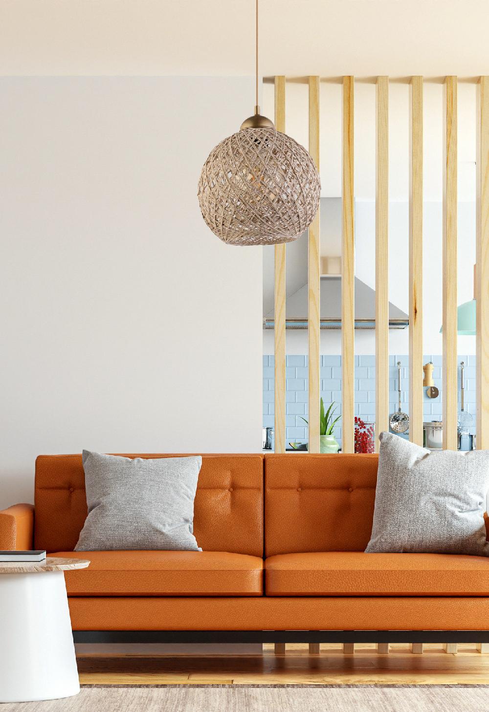 opviq JuteLuxe Boho Glow Chandelier | Opviq