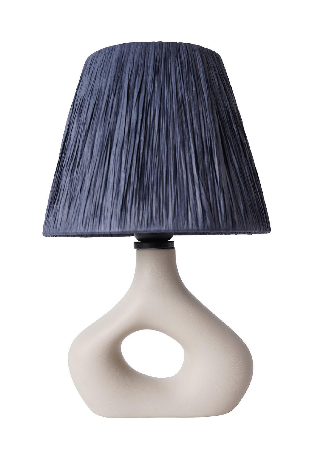 Opviq LumaCeramica: Beige Glow Table Lamp | Opviq