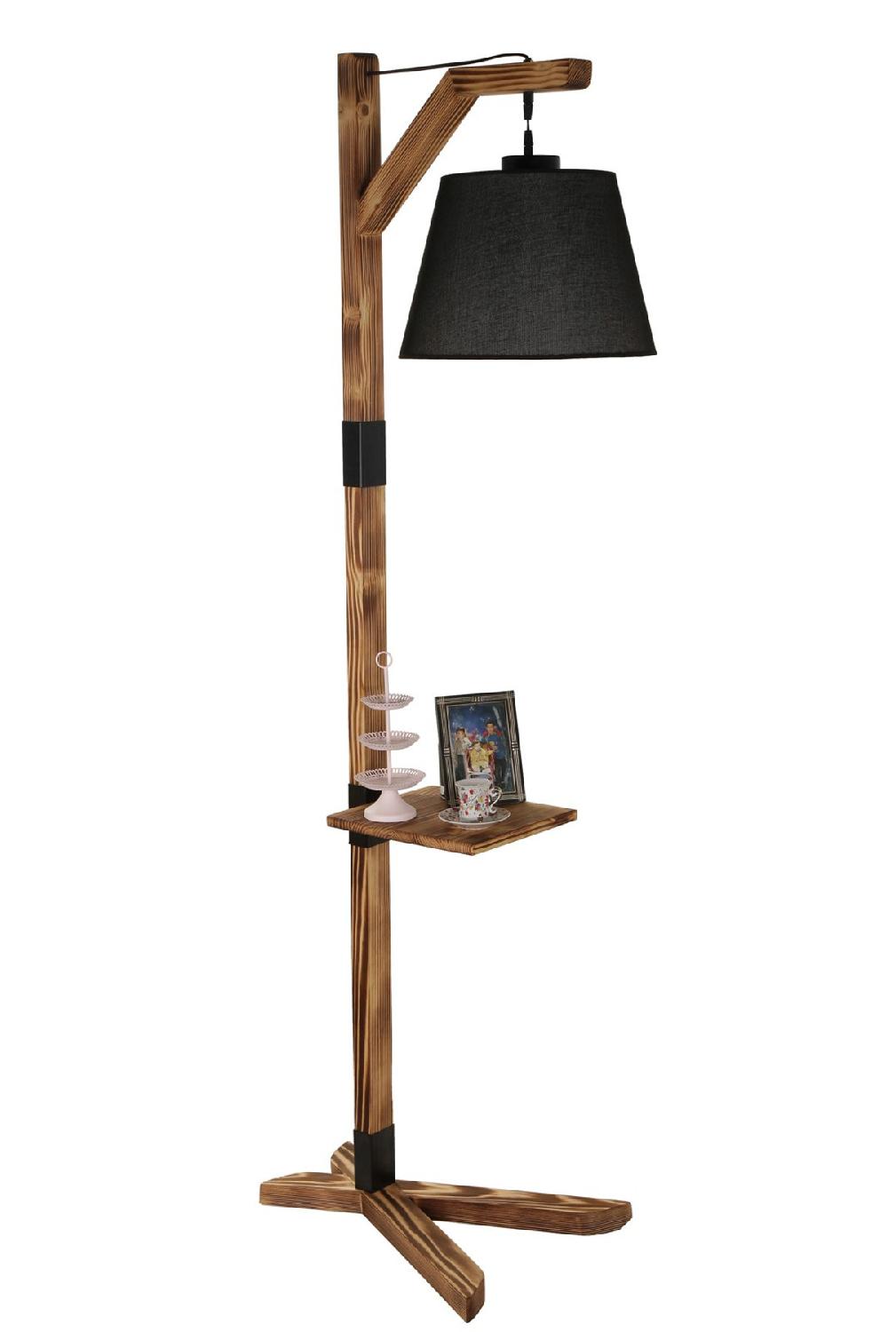 Opviq LumaCraft WoodGlow Standing Lamp | Opviq