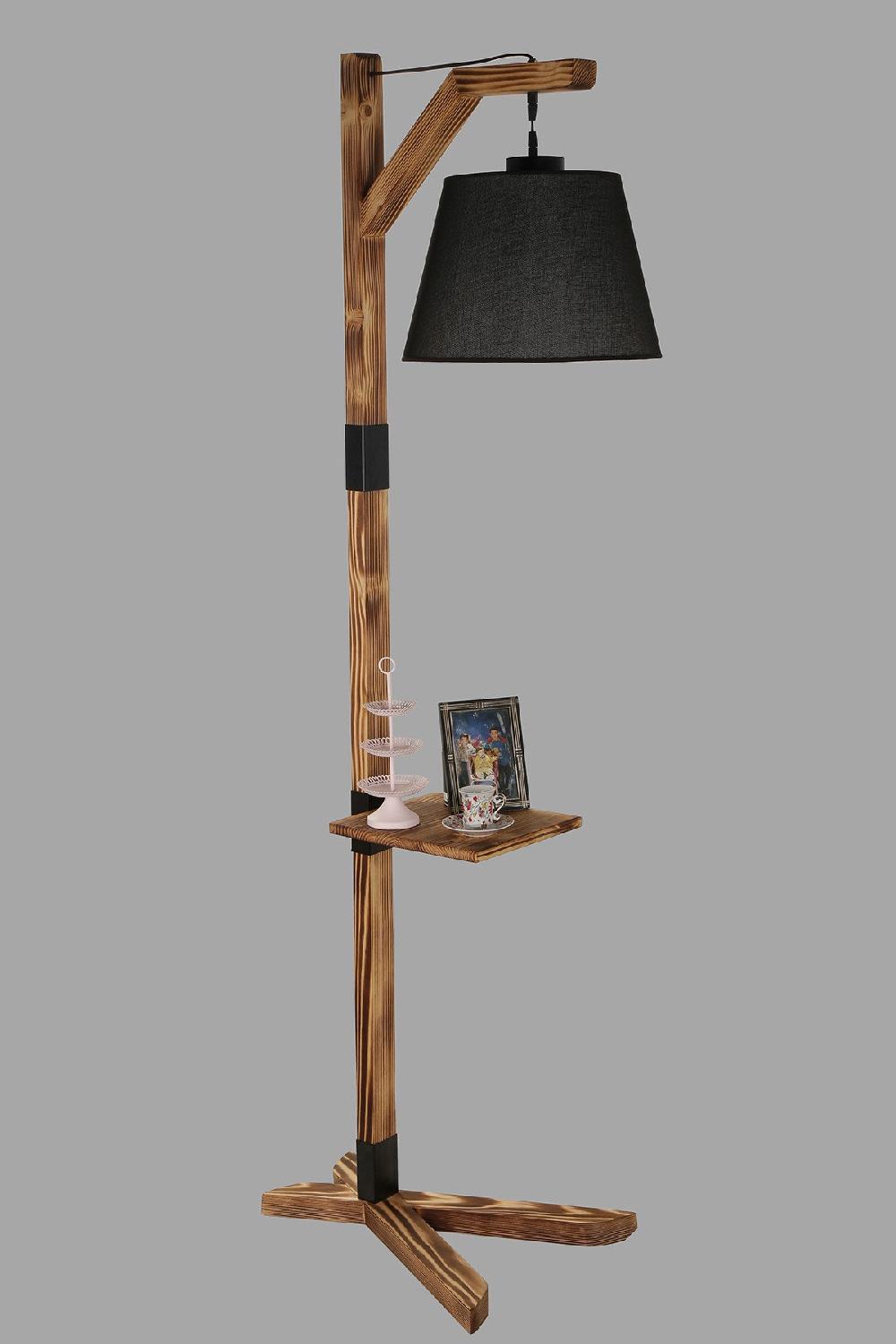 Opviq LumaCraft WoodGlow Standing Lamp | Opviq