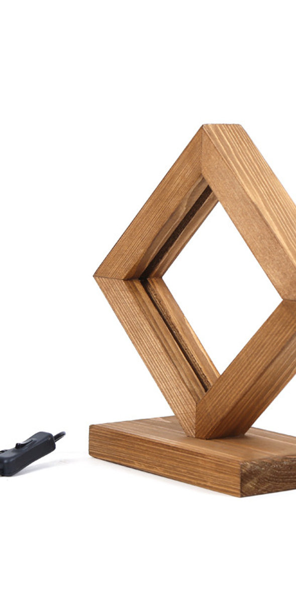 Opviq LumaFir Rustic Glow Lamp | Opviq