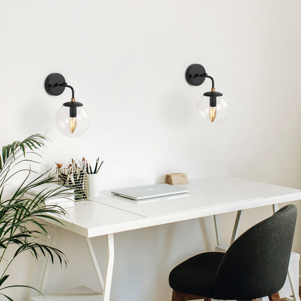 Opviq LumaForge Blackstone Wall Lamp | Opviq