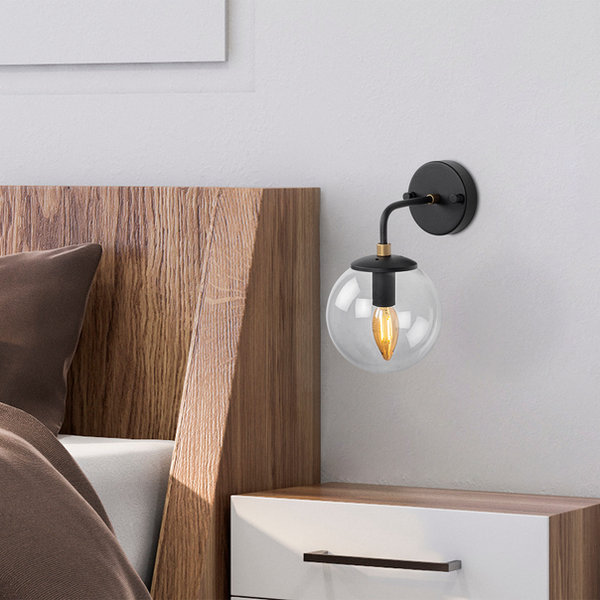 opviq LumaForge Blackstone Wall Lamp | Opviq