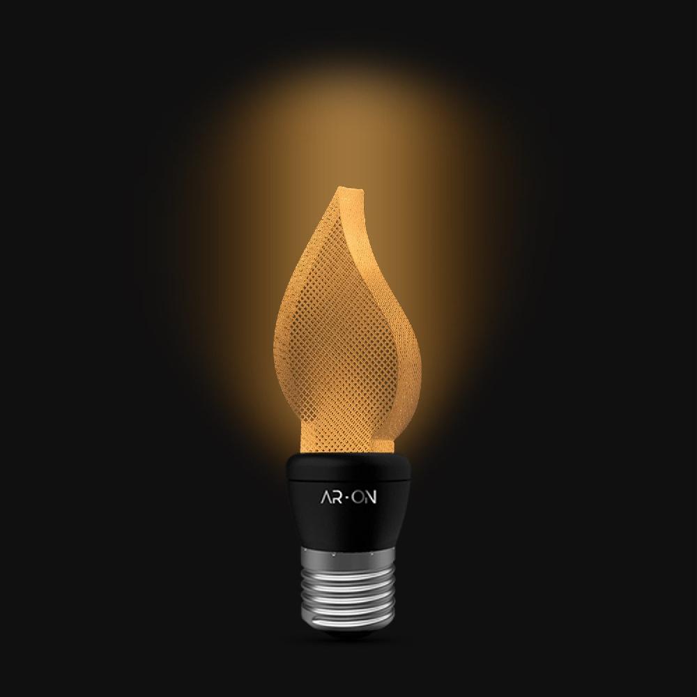 Opviq LumaGlow AmberSphere E27 LED Bulb | Opviq