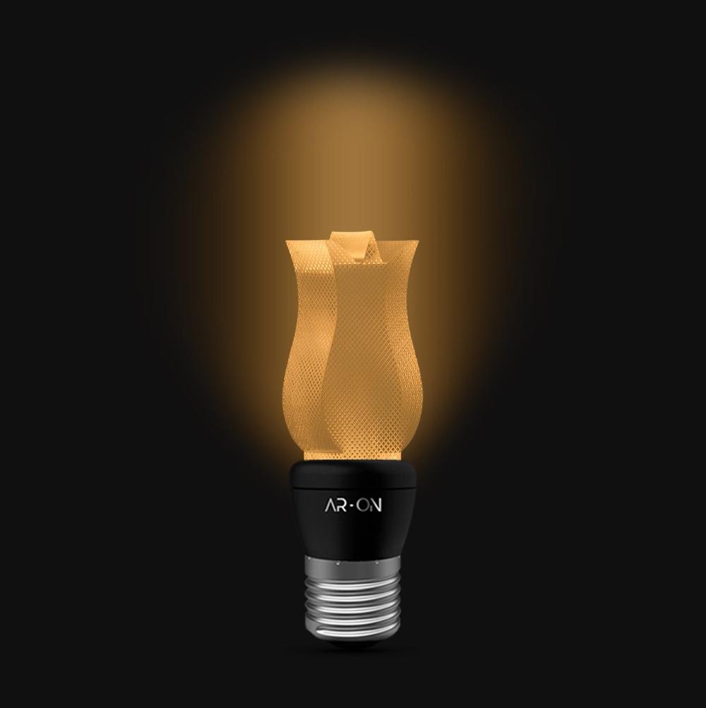 Opviq LumaGlow AmberSphere E27 LED Bulb | Opviq