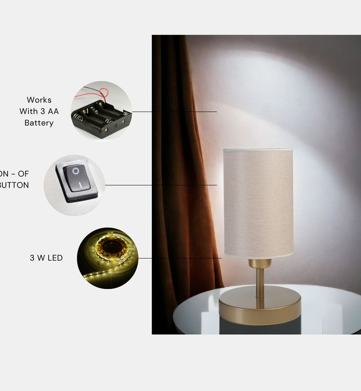 Opviq LumaGlow Elegance Table Lamp | Opviq