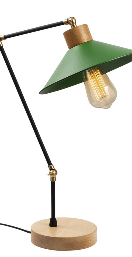 Opviq LumaLuxe Green Glow Table Lamp | Opviq