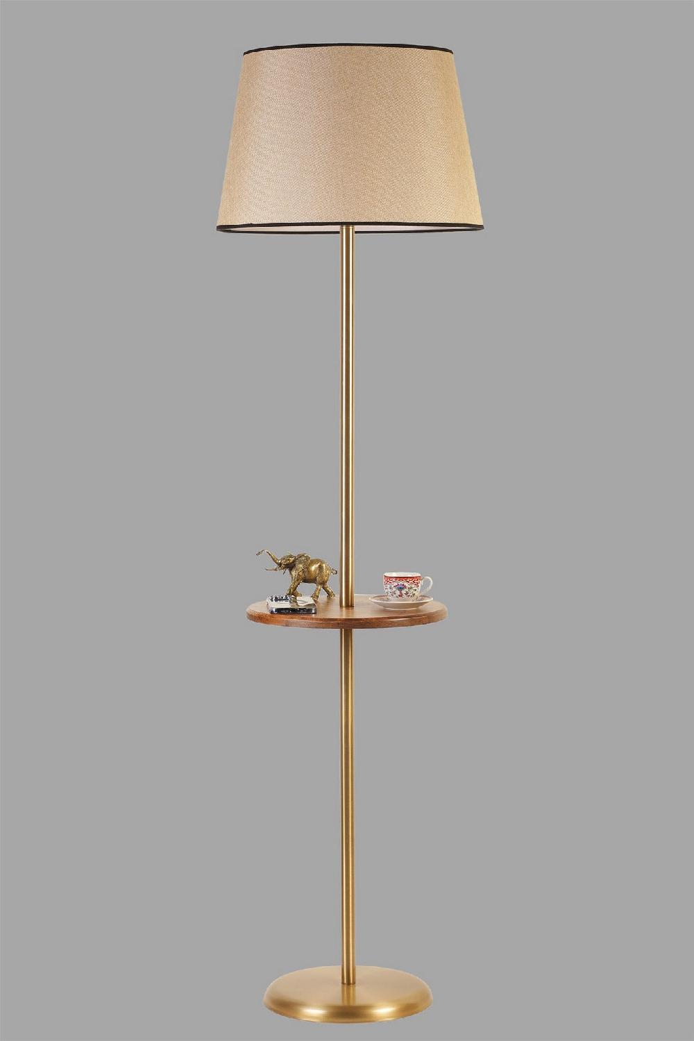 Opviq LumaNest BeechGlow Floor Lamp | Opviq