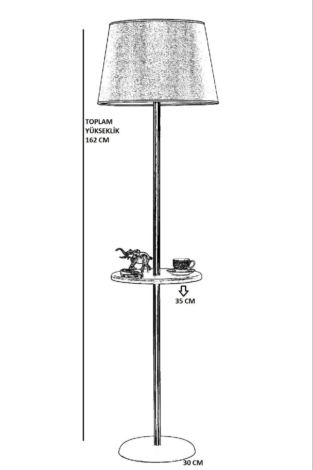 Opviq LumaNest BeechGlow Floor Lamp | Opviq