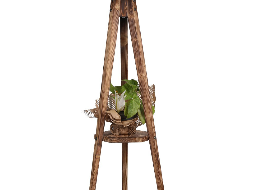Opviq LumaNest WoodenCharm Floor Lamp | Opviq