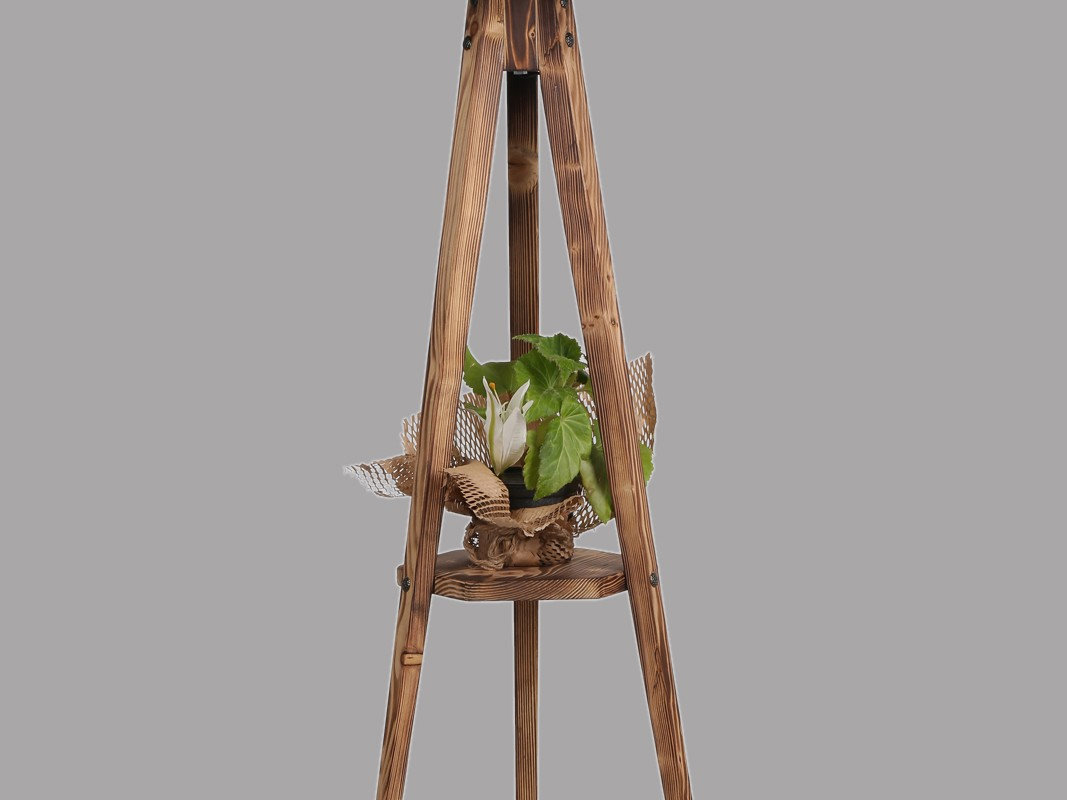 opviq LumaNest WoodenCharm Floor Lamp | Opviq