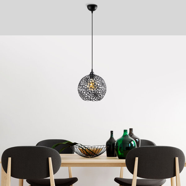 opviq LumaNova Black Chandelier Elegance | Opviq