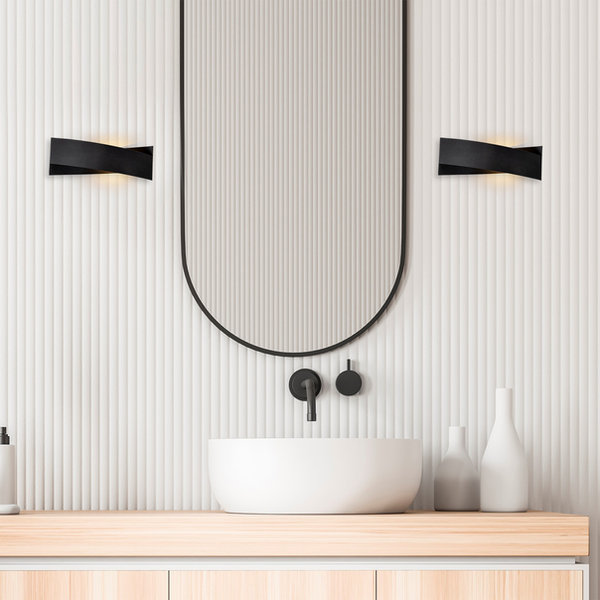Opviq LumaNox Black Wall Radiance | Opviq
