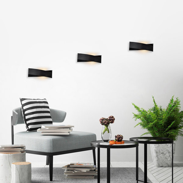 Opviq LumaNox Black Wall Radiance | Opviq
