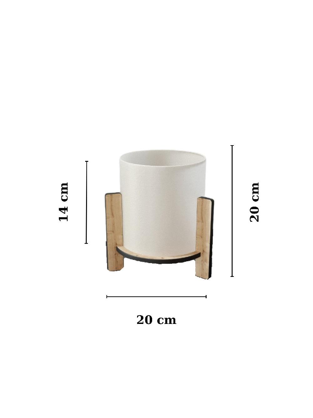 Opviq LumaOak Radiance Table Lamp | Opviq