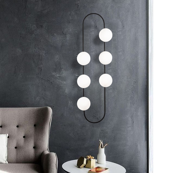 Opviq LumaScandi: Chic Metal Wall Glow | Opviq