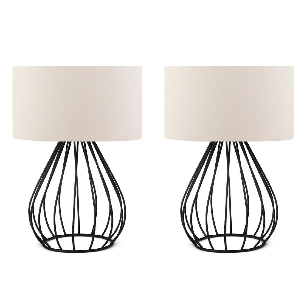 opviq LumaTwins: Modern Cream Glow Duo | Opviq