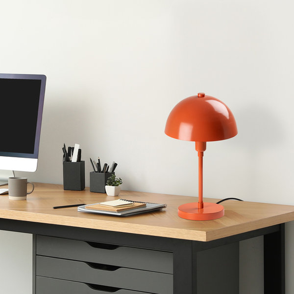 Opviq LumaVibe Orange Glow Table Lamp | Opviq