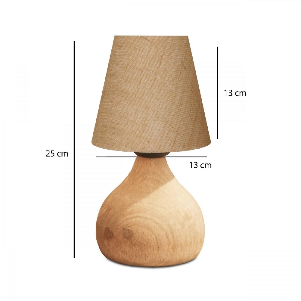 Opviq LumaWood Essence Table Lamp | Opviq