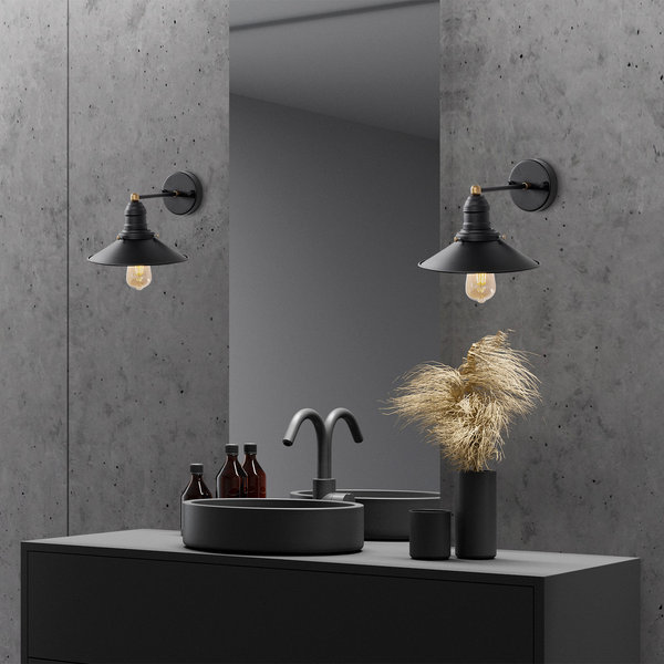 Opviq LumeNova BlackCap Wall Light | Opviq