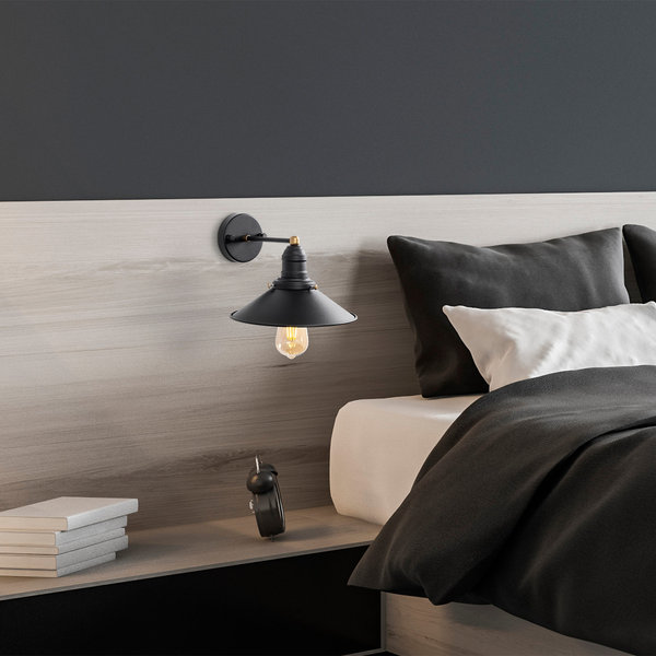 opviq LumeNova BlackCap Wall Light | Opviq