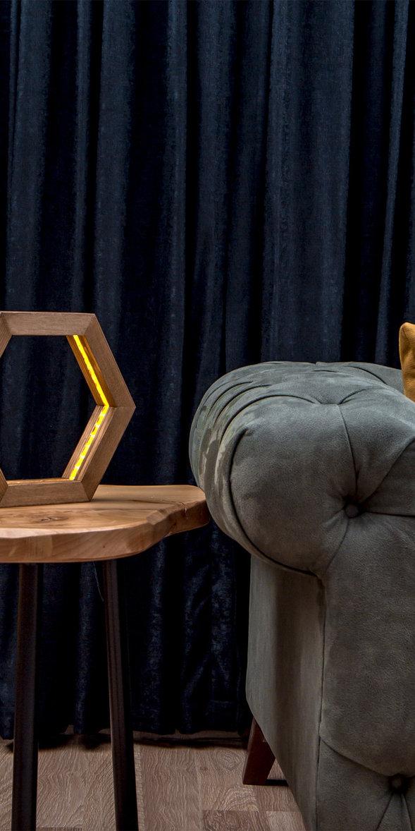 opviq LumiAether Rustic Glow Lamp | Opviq