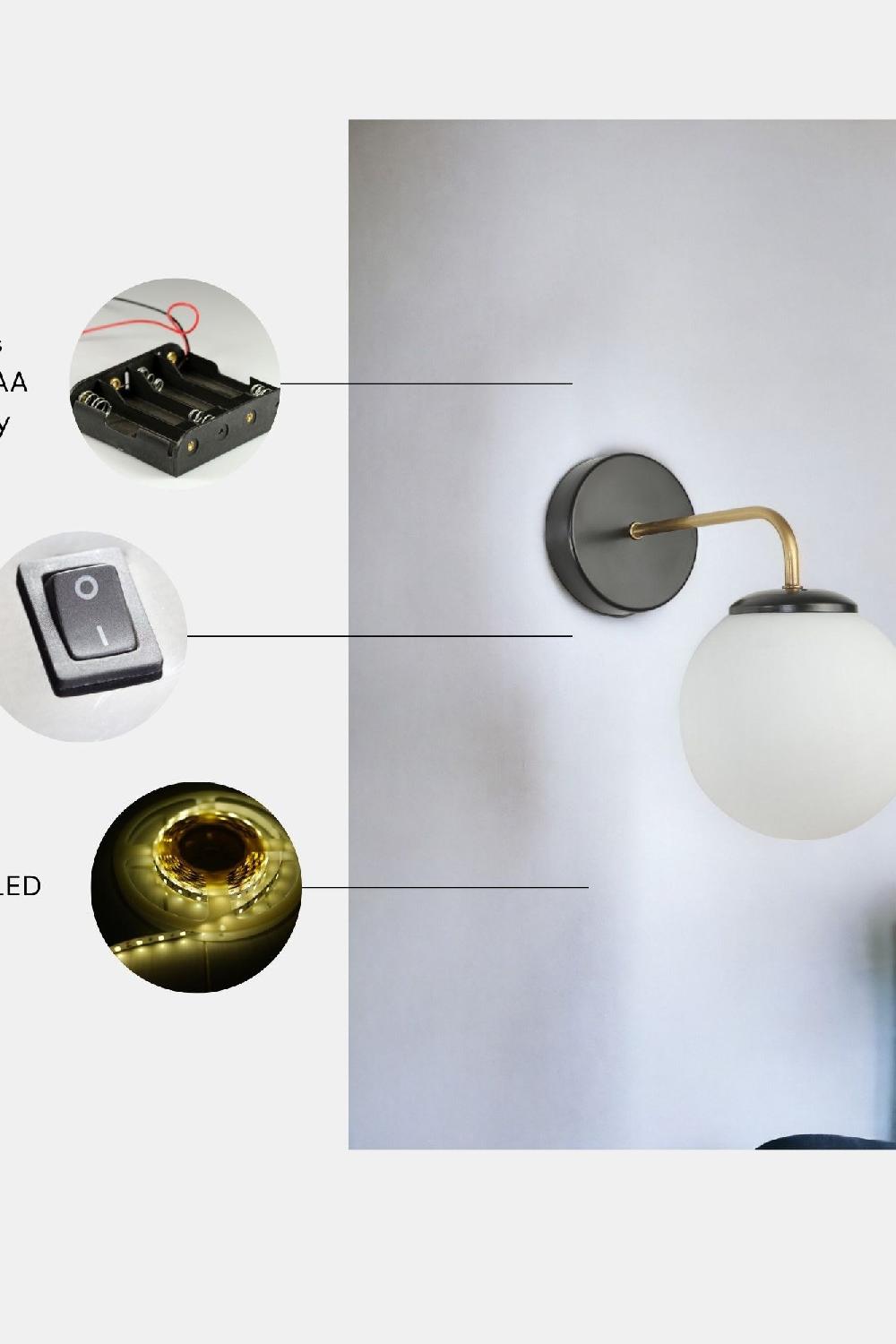 Opviq LumiAura Glint: Radiant Wall Charm | Opviq