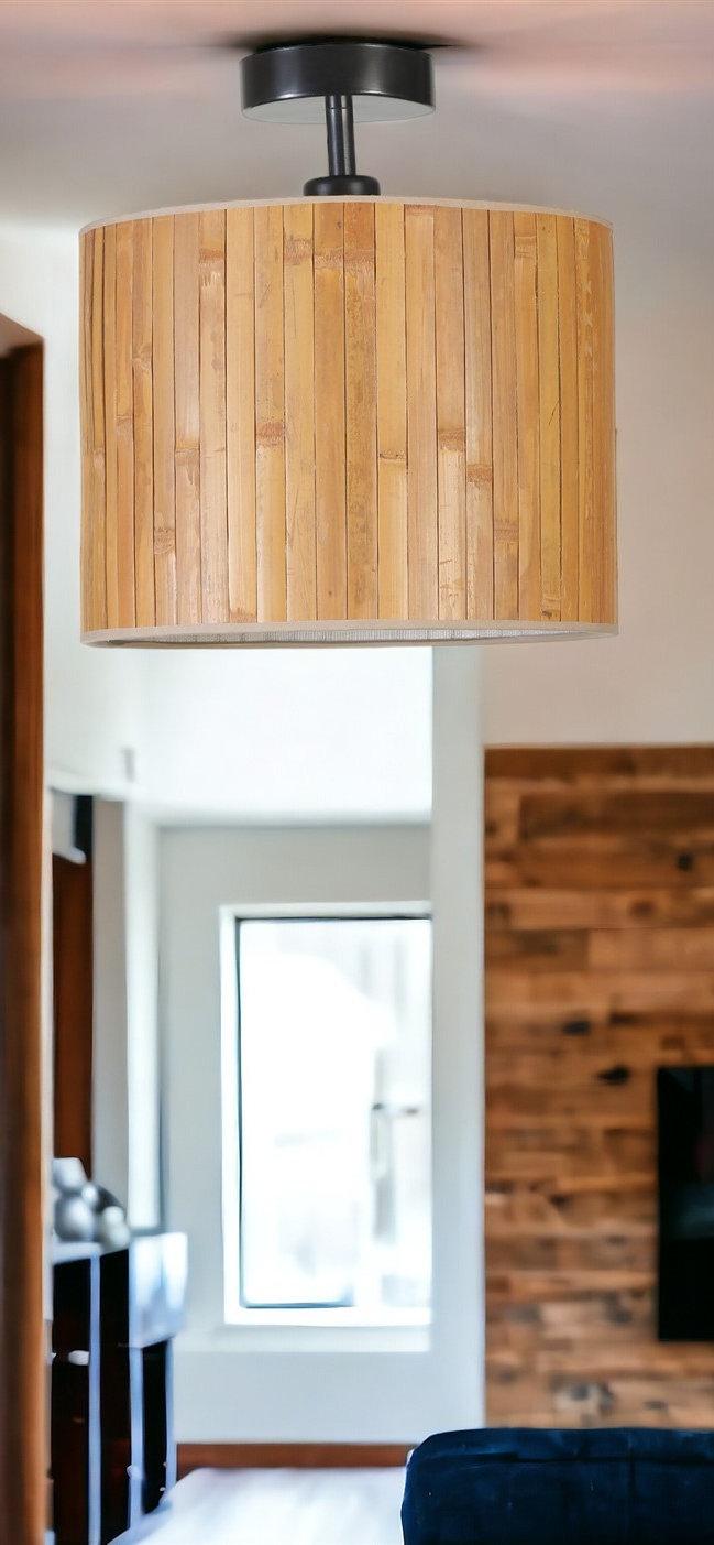 Opviq LumiBamboo GlowSphere Chandelier | Opviq