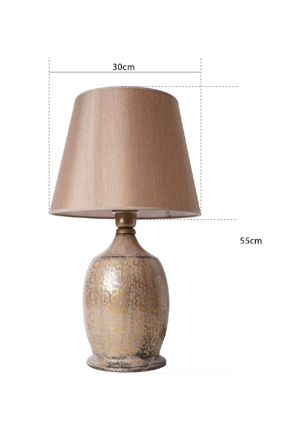 Opviq LumiCeramica: Enchanted Glow Table Lamp | Opviq