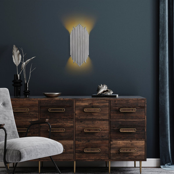 opviq LumiChrome Elegance Wall Sconce | Opviq