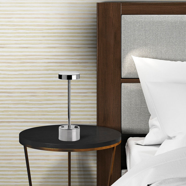Opviq LumiChromix: The Luxe Chrome Table Lamp | Opviq