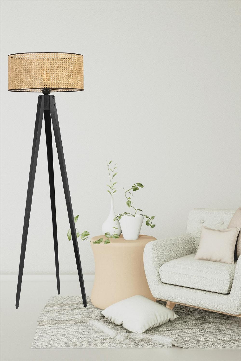 opviq LumiCraft Blackwood Elegance Lamp | Opviq