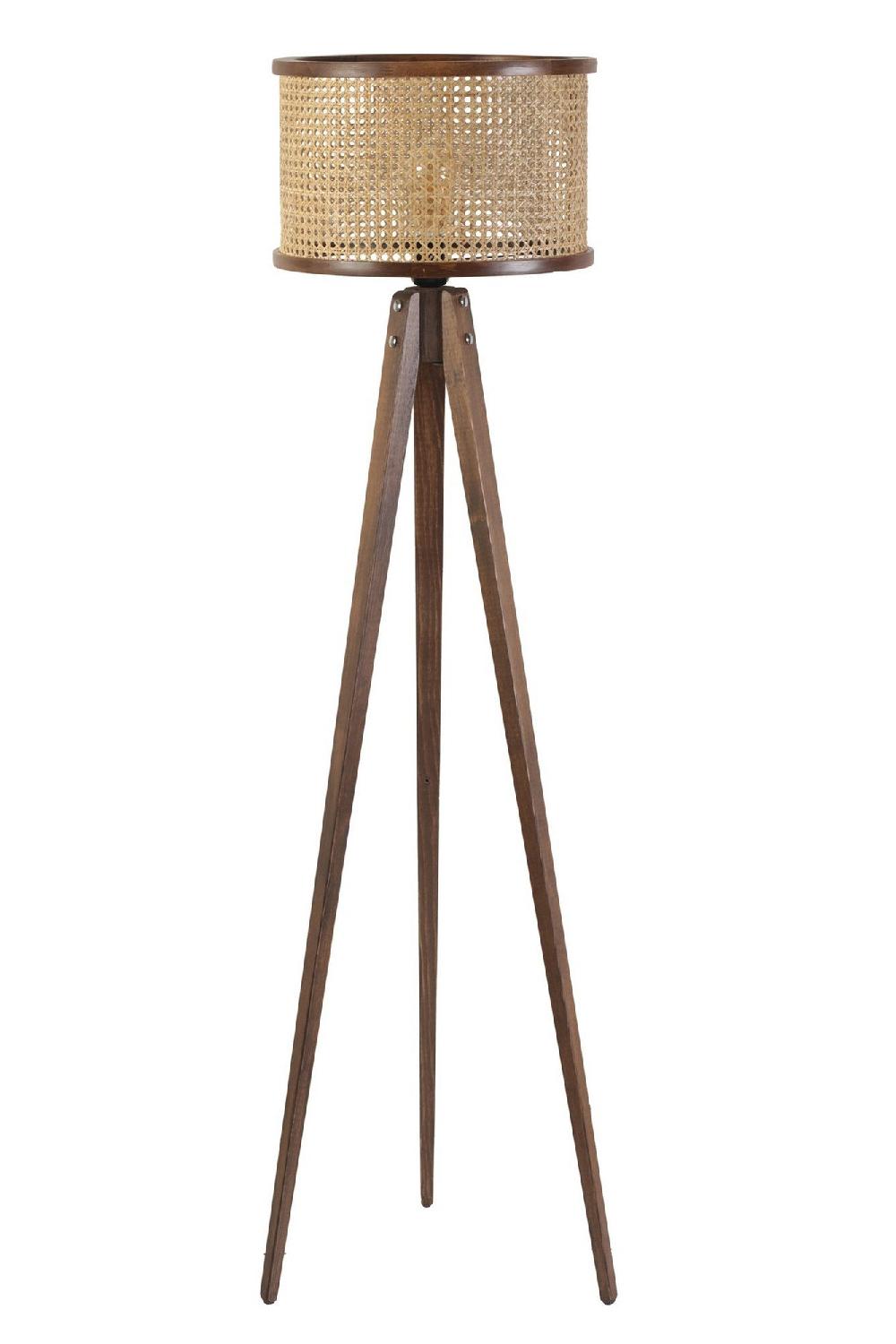 Opviq LumiCraft Rattan Walnut Glow Lamp | Opviq