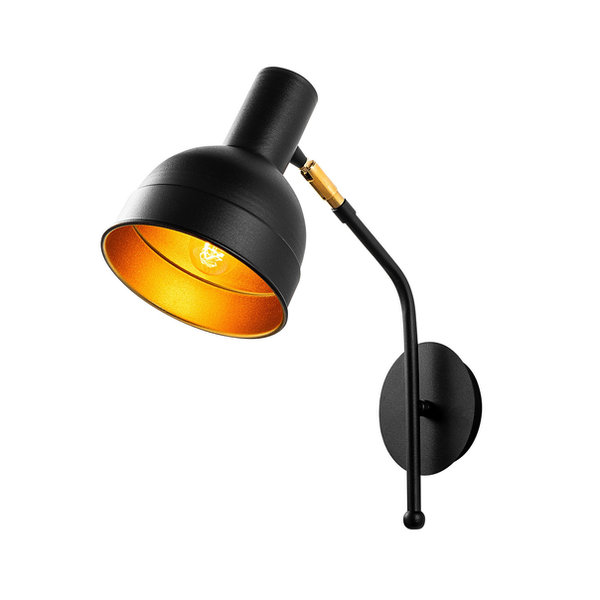 Opviq LumiForge Black Industrial Wall Sconce | Opviq