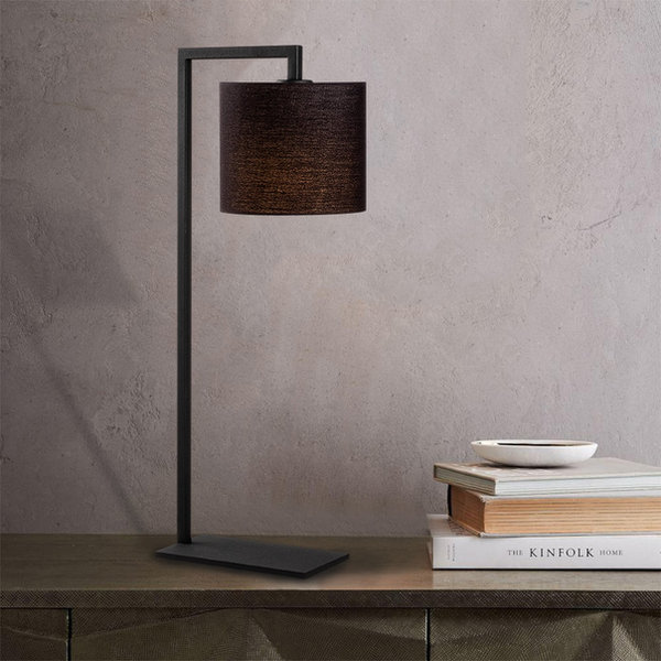 opviq LumiForge Noir: Modern Glow Table Lamp | Opviq