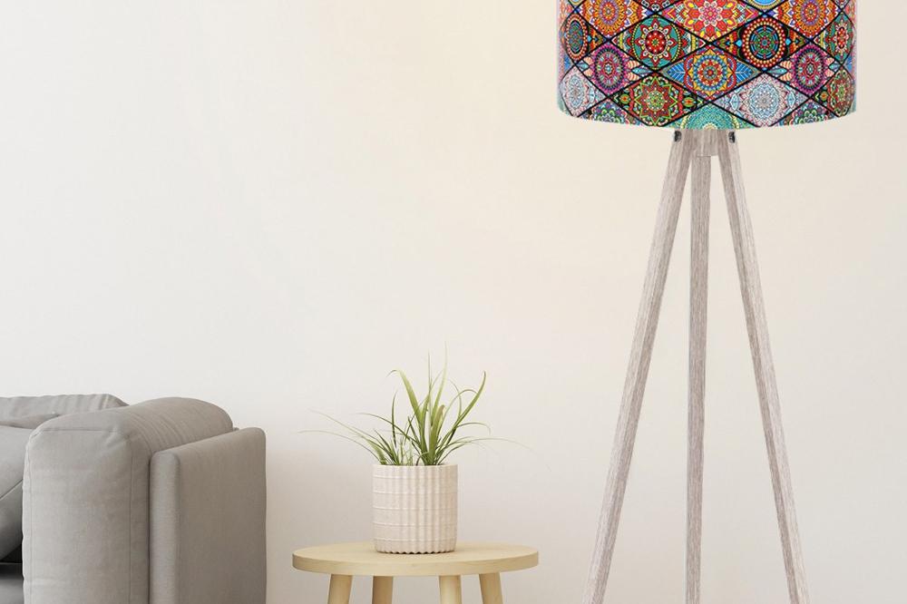 Opviq LumiMandala EthnoGlow Floor Lamp | Opviq