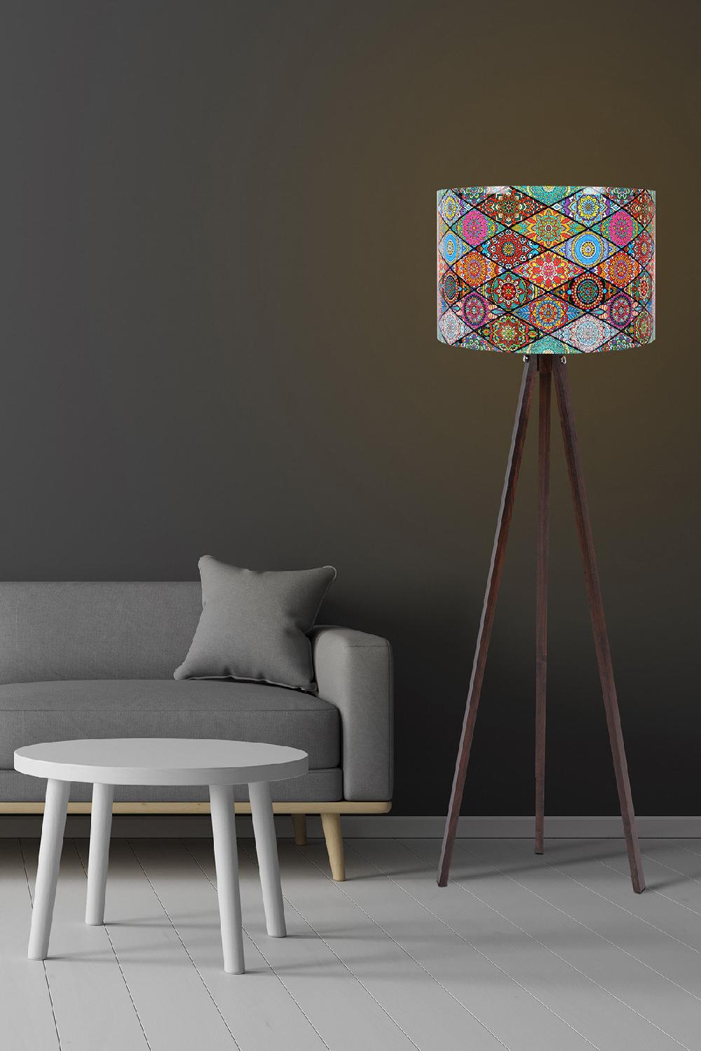 Opviq LumiMandala EthnoGlow Floor Lamp | Opviq
