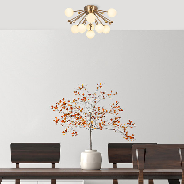 opviq Lumina Copper Elegance Chandelier | Opviq