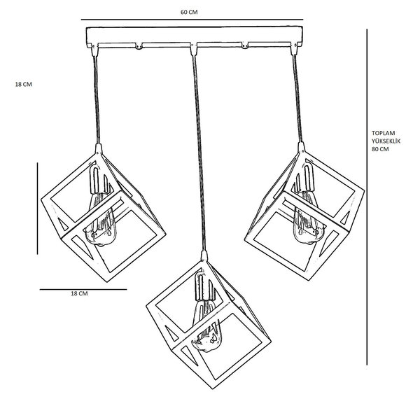 Opviq LuminaGlint Copper Chandelier Elegance | Opviq