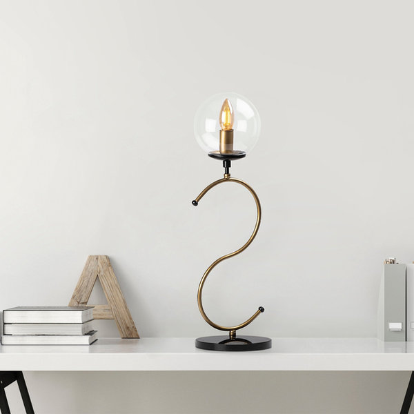 Opviq LuminaGlo Metalux Table Lamp | Opviq