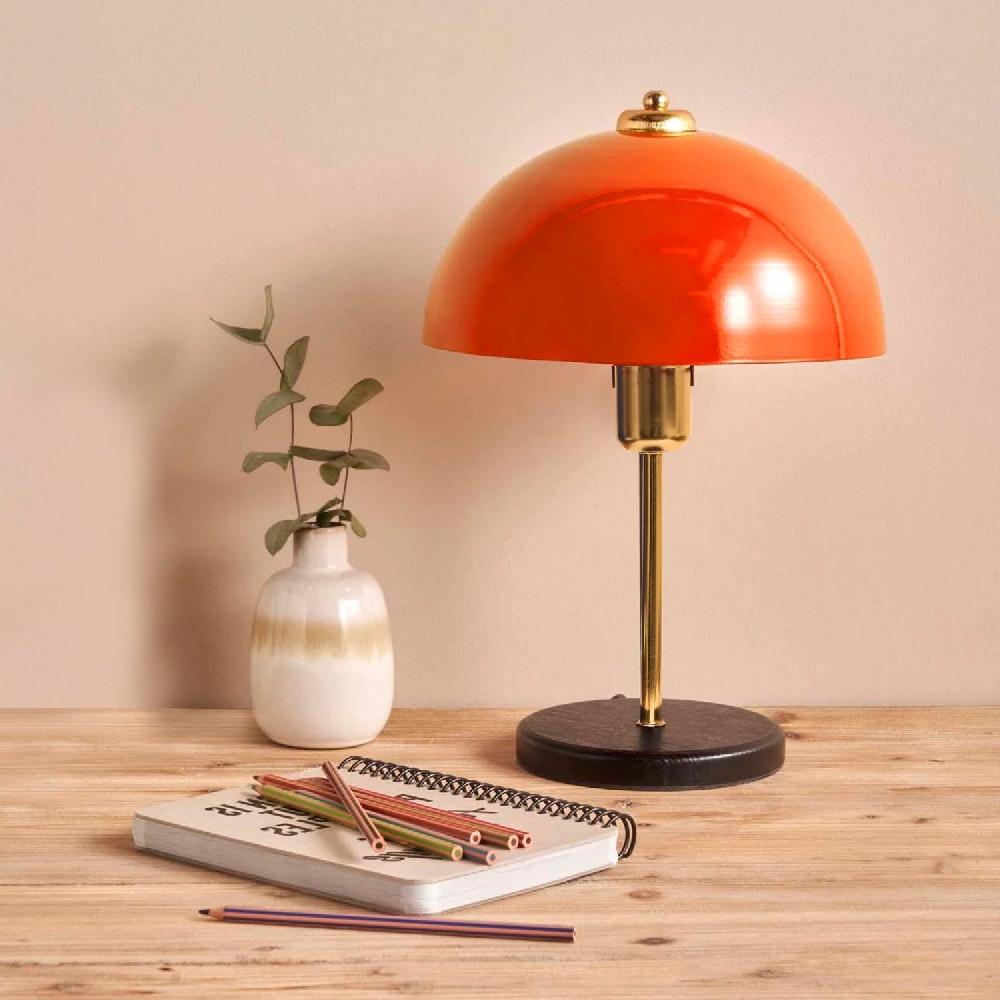 opviq LuminaGlow Orange Essence Table Lamp | Opviq