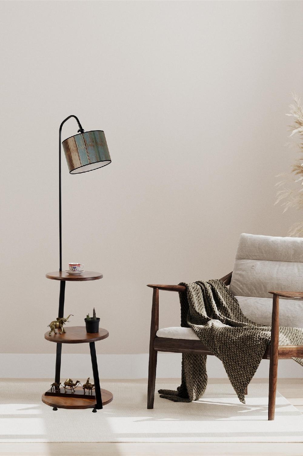 Opviq Luminara BeechGlow Shelf Lamp | Opviq