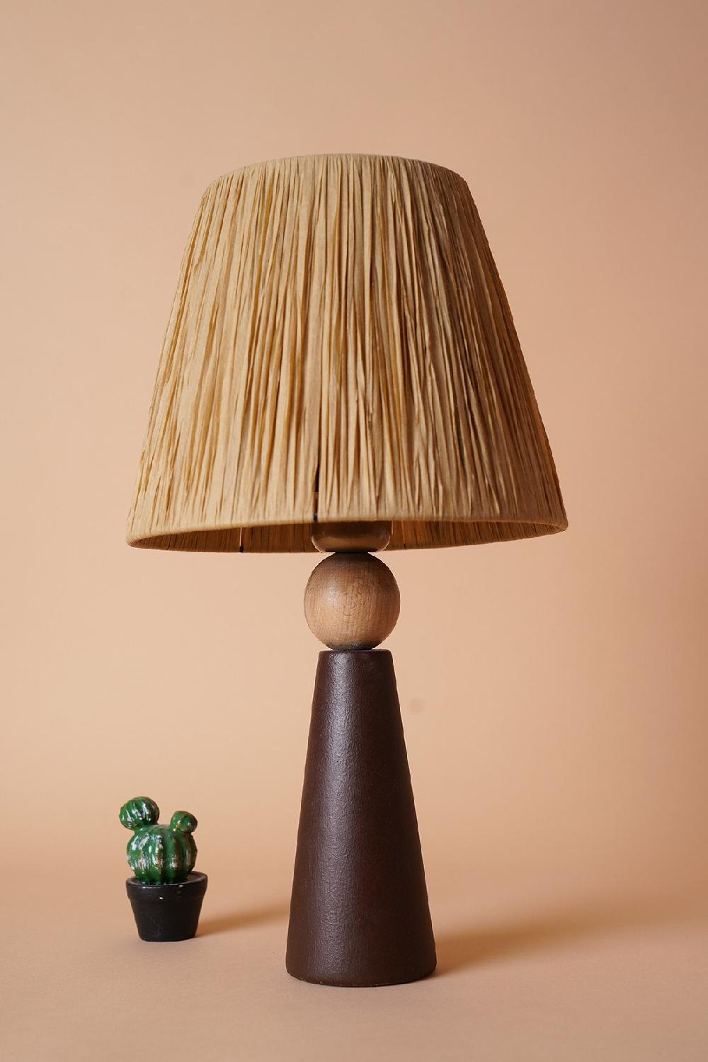 Opviq Luminara Ceramics: Rustic Glow Lamp | Opviq